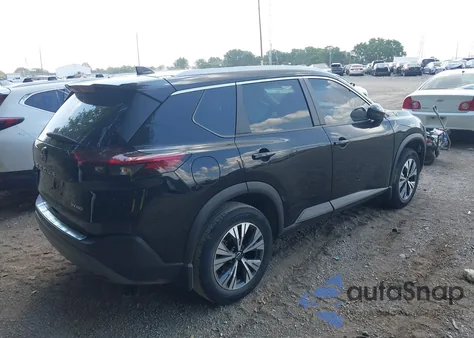 2022 Nissan Rogue Sv Intelligent Awd из США, поврежденный, VIN 5N1BT3BB2NC716710